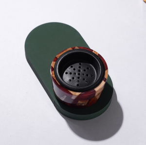 Quemador Bakhoor hecho a mano de estilo de Oriente Medio con quemador de incienso de madera y resina de primera calidad - Product Image 4