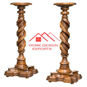 Accesorios de madera portavelas Morden Decoración de mesa para el hogar portavelas para el hogar Hotel sala de estar café decoración superventas - Product Image 3