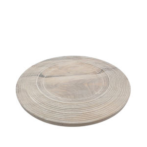 Plateau de service en bois mangue couleur naturelle plateaux grande taille plat et assiette pour restaurant fait à la main en vrac - Product Image 2