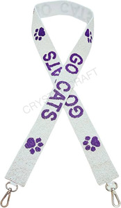 Sangles de sac à perles de rocaille Star Ole Miss Accessoires de mode avec forme et design personnalisés Sangle de sac à main perlée - Product Image 5