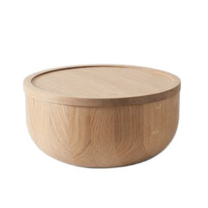 Pot de rangement en bois de style américain avec couvercle pour cuisine hôtel restaurant différentes tailles Hot Selling Wood Warm Keeper Casserole Pote - Product Image 1