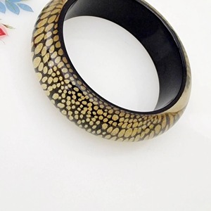 Le plus récent bracelet jonc en résine transparente épaisse avec la conception artificielle d'ange pour les femmes et les filles AALIYAN IMPEX - Product Image 6