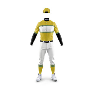 2024 Logotipo personalizado Ropa deportiva Conjunto de uniforme de béisbol Poliéster de alta calidad Diseño ligero y transpirable - Product Image 6