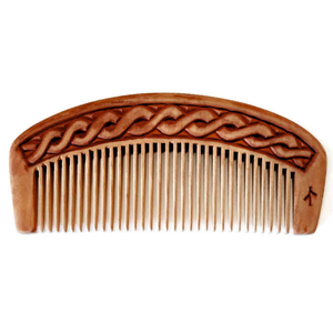 Peigne à cheveux en bois fait main, best-seller, masseur du cuir chevelu, antistatique, design personnalisé, peigne promotionnel pour hommes et femmes, massage du cuir chevelu - Product Image 1