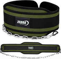 Ceinture de musculation en néoprène sur mesure pour entraînement de force, avec chaîne en acier robuste pour protection professionnelle