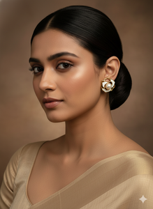 Pendientes de Perlas de Agua Dulce Naturales con Baño de Oro y Perlas de Concha para Mujer, inocencia, belleza, sinceridad y nuevos comienzos - Product Image 6