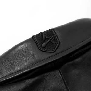 Proveedor OEM, chaquetas universitarias personalizadas, cuello de punto acanalado, botón a presión, Interior suave, ideal para uniformes informales y de equipo - Product Image 5