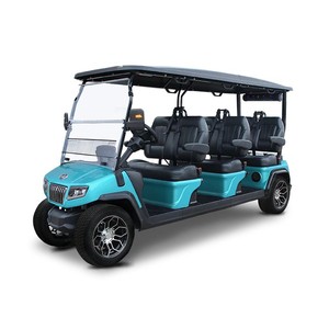 Carritos de Golf de Lujo de Clase Ejecutiva con 2/4/6/8 Asientos, con Comodidad Exclusiva y Batería de Larga Duración para Resorts Escénicos - Product Image 1