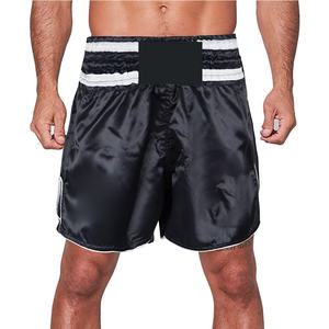 Shorts de Muay Thai pour hommes, vêtements d'entraînement d'arts martiaux, fournisseur en gros, respirant, confortable, shorts de Muay Thai - Product Image 3