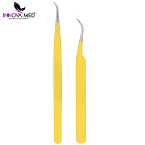 ชุดแหนบต่อขนตาจับเพชร4ชิ้น,แหนบต่อขนตาด้ามจับสเตนเลสสตีลเครื่องมือที่คิดค้น - Product Image 4