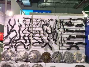 7H0145555C pour Audi VW <span class=keywords><strong>Transporter</strong></span> <span class=keywords><strong>T5</strong></span> Multivan <span class=keywords><strong>T5</strong></span> 2.5Tdi Intercooler <span class=keywords><strong>Turbo</strong></span> Tuyau de Refroidissement - Product Image 5