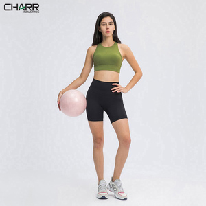 Soutien-gorge de sport à col montant pour femme, rembourré actif, pas cher, vente en gros, nouvelle peau, 2022 - Product Image 6