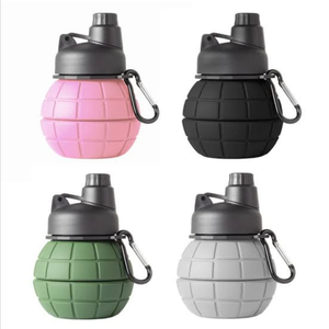 Bouteille d'eau de voyage en silicone pliable de 18 oz - Product Image 6