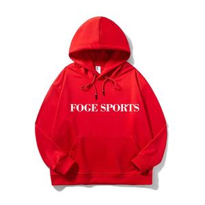 Sudaderas con capucha de fibra de bambú de algodón de punto personalizado para hombre y mujer, sudaderas hechas a medida de alta calidad, forro polar de gran tamaño, logotipo impreso de 280g - Product Image 3