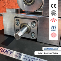Machine de soufflage de câbles à fibres optiques portable SKYFIBERTECH modèle DrillSKY pour l'installation de micro-conduits, perceuse de câbles de 1,6 mm alimentée pour câbles de 5,16 mm