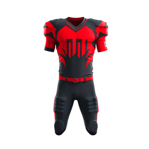 Nueva llegada uniforme de fútbol americano transpirable de alta calidad para hombres logotipo personalizado para uniforme de fútbol precio al por mayor de fábrica - Product Image 2