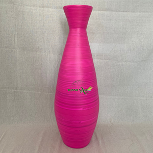 Jarrones Modernos Minimalistas de Bambú Ecológicos Hechos a Mano Personalizables para Decoración del Hogar - Product Image 2