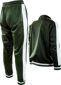 Pakistan Made <b>Adult</b> Men's Long Sleeve 100% Cotton Solid Tracksuit Sweat Suit Custom Design Logo Low MOQ Lightweight Quick Dry - Product Image 4