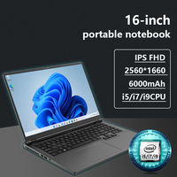 Ordinateur portable Intel 15,6 pouces, vente en gros - 16 Go de RAM, options SSD haute vitesse avec caméra HD pour le bureau et la maison