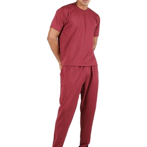 ชุดวอร์มผู้ชายสำหรับฤดูร้อน ผลิตจากโรงงานมืออาชีพ ผ้าฝ้ายแท้ 100% น้ำหนักเบา ระบายอากาศได้ดี แฟชั่นยอดนิยม ชุดออกกำลังกาย ปี 2026 - Product Image 3