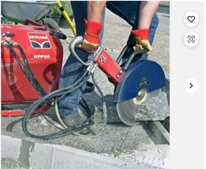 ¡COMPRA AHORA! Corte de Precisión para la Cabeza Hidráulica de Motosierra para Concreto HOO25, Corte Industrial de Alto Rendimiento - TODAS LAS EXPORTACIONES - Product Image 3