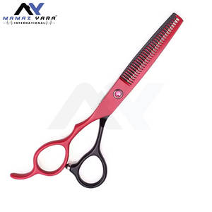 Juego de Tijeras de Peluquería Profesionales para Diestros, Tijeras de Corte y Entresacar de Acero Inoxidable Sostenible para Belleza y Barbería - Product Image 6