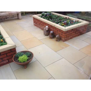 Décor de sol extérieur Offre Spéciale Grès Patio Pack Excellente qualité Menthe Pierre Pavage Finition naturelle aiguisée à prix compétitif - Product Image 1