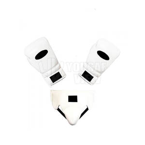 Conjunto de boxeo Nuevo diseño hecho con cuero genuino Logotipo propio personalizado Conjuntos de boxeo profesionales - Product Image 5