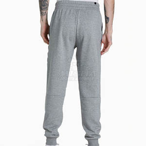 Pantalones de jogging informales de cintura media ligeros y rectos para hombre, talla personalizada de algodón, precio al por mayor - Product Image 4