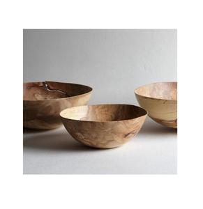 Diseño elegante decoración de mesa cuenco para servir comida cuenco de servidor de madera de calidad creativa para utensilios de cocina cuenco de madera - Product Image 1