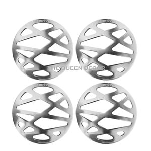 ที่รองแก้วหินโลหะสแตนเลสชุบเงินแบบพกพาสำหรับเครื่องดื่มชากาแฟ - Product Image 3