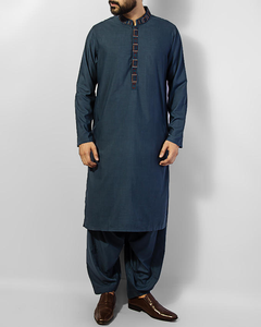 Kameez Salwar Pakistaní de Primera Calidad, Sin Arrugas, de Secado Rápido, para Todas las Temporadas, Precio Económico, Nueva Moda, Transpirable, Cosido para Hombre - Product Image 5