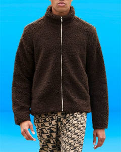 เสื้อโค้ทขนแกะเทียมผ้าสักหลาดขนแกะขั้วโลกสำหรับผู้ชายเสื้อโค้ทผ้าขนแกะสังเคราะห์สำหรับฤดูหนาวสำหรับผู้ชาย - Product Image 5