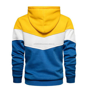 Sudaderas con Capucha de Felpa de Algodón Casual para Hombre, de Alta Calidad, Gruesas, Estilo Nuevo, Lisas Teñidas para Invierno - Product Image 2