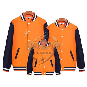 Vente en gros veste à col montant 100% coton de haute qualité pour hommes, universitaire, respirante, grande taille, service OEM - Product Image 4