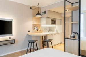 Meubles d'hôtel, fabrication, fourniture, ensembles de chambre à coucher au design moderne, nouvelle conception, hôtel Residence <span class=keywords><strong>Inn</strong></span> <span class=keywords><strong>by</strong></span> <span class=keywords><strong>Marriott</strong></span> Allemagne, meubles d'hôtel - Product Image 5