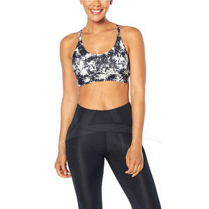 เสื้อชั้นในออกกำลังกายสำหรับผู้หญิง ระบายอากาศได้ดี รองรับน้ำหนักเบา เป็นมิตรกับสิ่งแวดล้อม รับสกรีนโลโก้ สำหรับวิ่ง ฟิตเนส โยคะ และออกกำลังกาย - Product Image 1