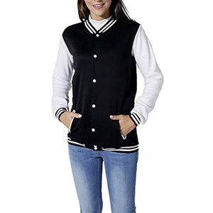 Chaquetas con letras cálidas de invierno personalizadas para hombre y mujer totalmente bordadas con parches estilo ropa regular chaqueta de hombre de longitud - Product Image 1