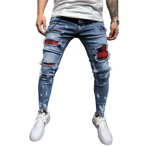 Quần Áo Thặng Dư Quần Bò Nam Thương Hiệu Nhãn Hiệu Quần Jean Denim Thương Hiệu Overstock Giá Siêu Rẻ Quần Bò Ống Đứng Dáng Ôm