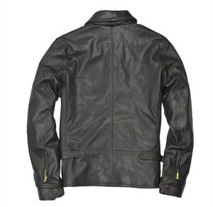 Veste personnalisée en cuir de mouton de qualité supérieure nouveau style 2020 veste en cuir Prime pour hommes veste marron pour hommes - Product Image 5