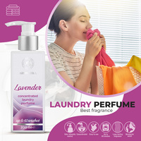 Parfum concentré pour linge Aromatika à la lavande, 200 ml, flacon pompe, adoucissant textile liquide pour l'entretien des vêtements