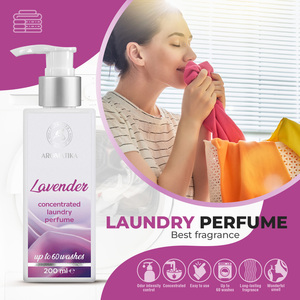 Aromatika Perfume Concentrado de Lavanda para Ropa, 200 ml, Botella con Bomba, Suavizante Líquido para el Cuidado de la Ropa - Product Image 4