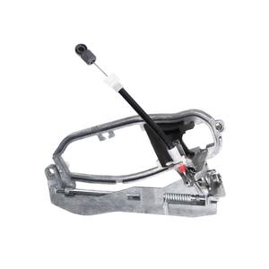 Support métallique de poignée de porte extérieure arrière gauche - Câble court pour BMW X5 Série E53 - Product Image 1