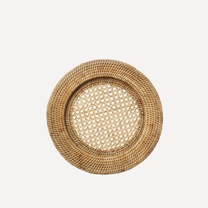 Mantel individual de cargador de ratán Natural ecológico de alta calidad, alfombrilla tejida moderna, tamaño personalizado disponible para uso en mesa de comedor y cocina - Product Image 1