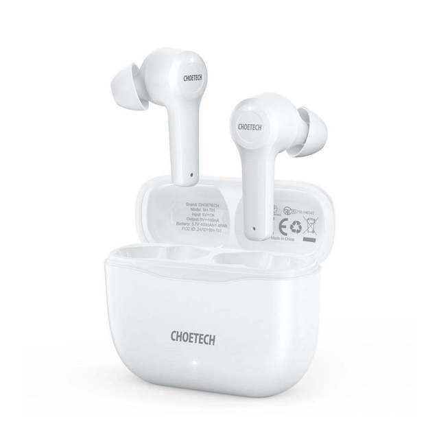 Choetech BH-T01 Smart Wearable Headset Auriculares Inalmbricos Blancos