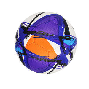 Ballon de football de taille 5 pour l'entraînement de compétition PU cousu à la machine en PVC pour l'entrée au collège des élèves du primaire et du secondaire - Product Image 5