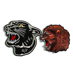 Vente directe en usine bas prix personnalisé visage d'ours patch de broderie meilleure qualité de qualité supérieure broderie fer sur patch de broderie - Product Image 6