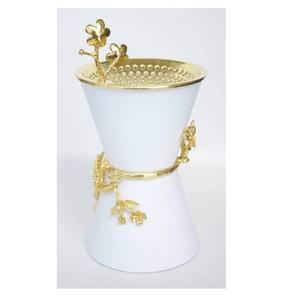 Brûleur Bakhoor en métal de vente chaude pour la décoration intérieure et le parfum Brûleur d'encens moderne arabe du Moyen-Orient pour le parfum - Product Image 2