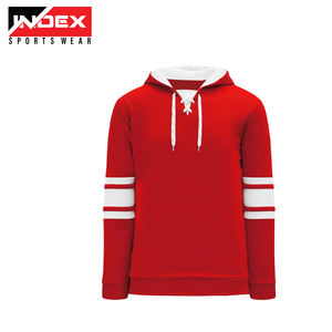 Tela de poliéster Sublimación personalizada Sudaderas con capucha de hockey sobre hielo Ropa deportiva con forro polar con logotipos y diseños personalizados - Product Image 6