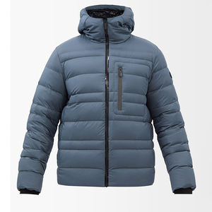 Men Winter Windproof Outdoor Lightweight <b>Padded</b> <b>Hooded</b> Temperature Sensing Color Changing Puffer <b>Jackets</b> - Product Image 1